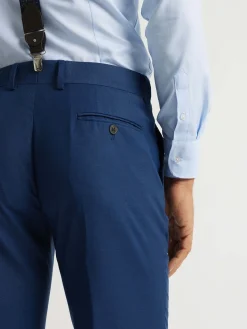 Alvaro Moreno Trajes|Trajes|PANTALON FIL A FIL Azul