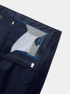 Alvaro Moreno Trajes|Trajes|PANTALON FIL A FIL Azul Marino