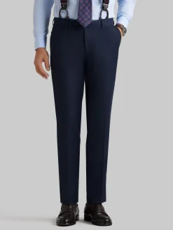 Alvaro Moreno Trajes|Trajes|PANTALON FIL A FIL Azul Marino