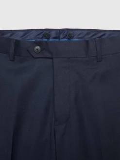Alvaro Moreno Trajes|Trajes|PANTALON FIL A FIL Azul Marino