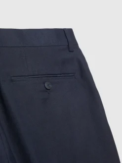 Alvaro Moreno Trajes|Trajes|PANTALON FIL A FIL Azul Marino