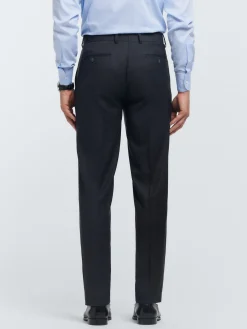 Alvaro Moreno Trajes|Trajes|PANTALON FIL A FIL CRUZADO Gris