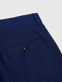 Alvaro Moreno Trajes|Trajes|PANTALON GALES SLIM Azul