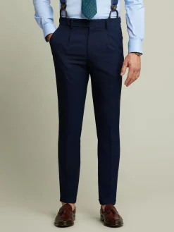 Alvaro Moreno Trajes|Trajes|PANTALON INFLUENCER Azul Marino