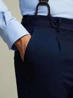 Alvaro Moreno Trajes|Trajes|PANTALON INFLUENCER Azul Marino