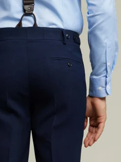 Alvaro Moreno Trajes|Trajes|PANTALON INFLUENCER Azul Marino