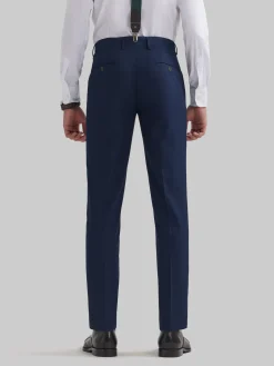 Alvaro Moreno Trajes|Trajes - Vestir|PANTALON MICRO CADETE Azul Marino