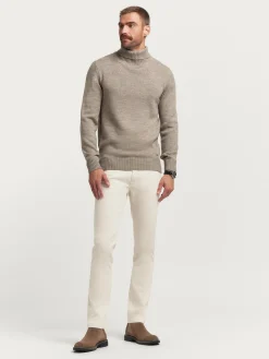 Alvaro Moreno Casual|PANTALON MICRO 5PKT Beige