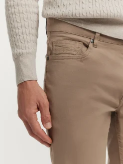 Alvaro Moreno Casual|PANTALON MICRO 5PKT Camel