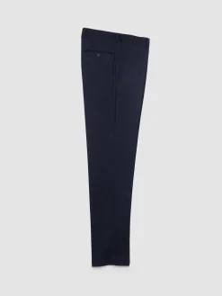 Alvaro Moreno Trajes|Trajes|PANTALON MILANO GALES Azul Marino