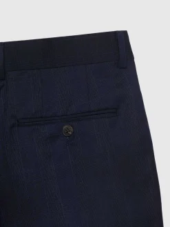 Alvaro Moreno Trajes|Trajes|PANTALON MILANO GALES Azul Marino