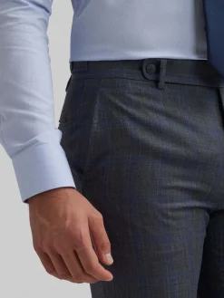 Alvaro Moreno Trajes|Trajes|PANTALON NAPOLI GALES Gris