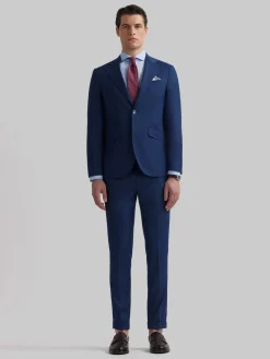 Alvaro Moreno Trajes|Trajes|PANTALON NAPOLI MICROBIRD Azul