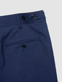 Alvaro Moreno Trajes|Trajes|PANTALON NAPOLI MICROBIRD Azul