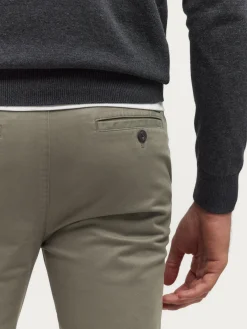 Alvaro Moreno Teen|Chino|PANTALON SLOT Verde