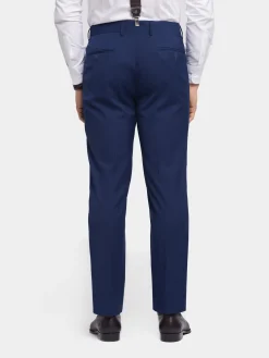 Alvaro Moreno Trajes|Trajes|PANTALON TWILL Azul