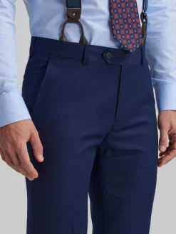 Alvaro Moreno Trajes|Trajes|PANTALON TWILL Azul