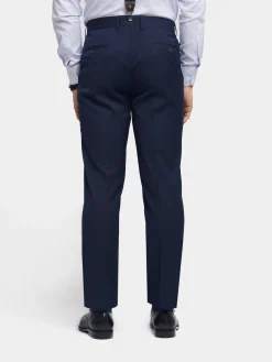 Alvaro Moreno Trajes|Trajes|PANTALON TWILL Azul Marino