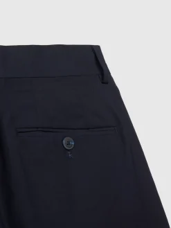 Alvaro Moreno Trajes|Trajes|PANTALON TWILL Azul Marino