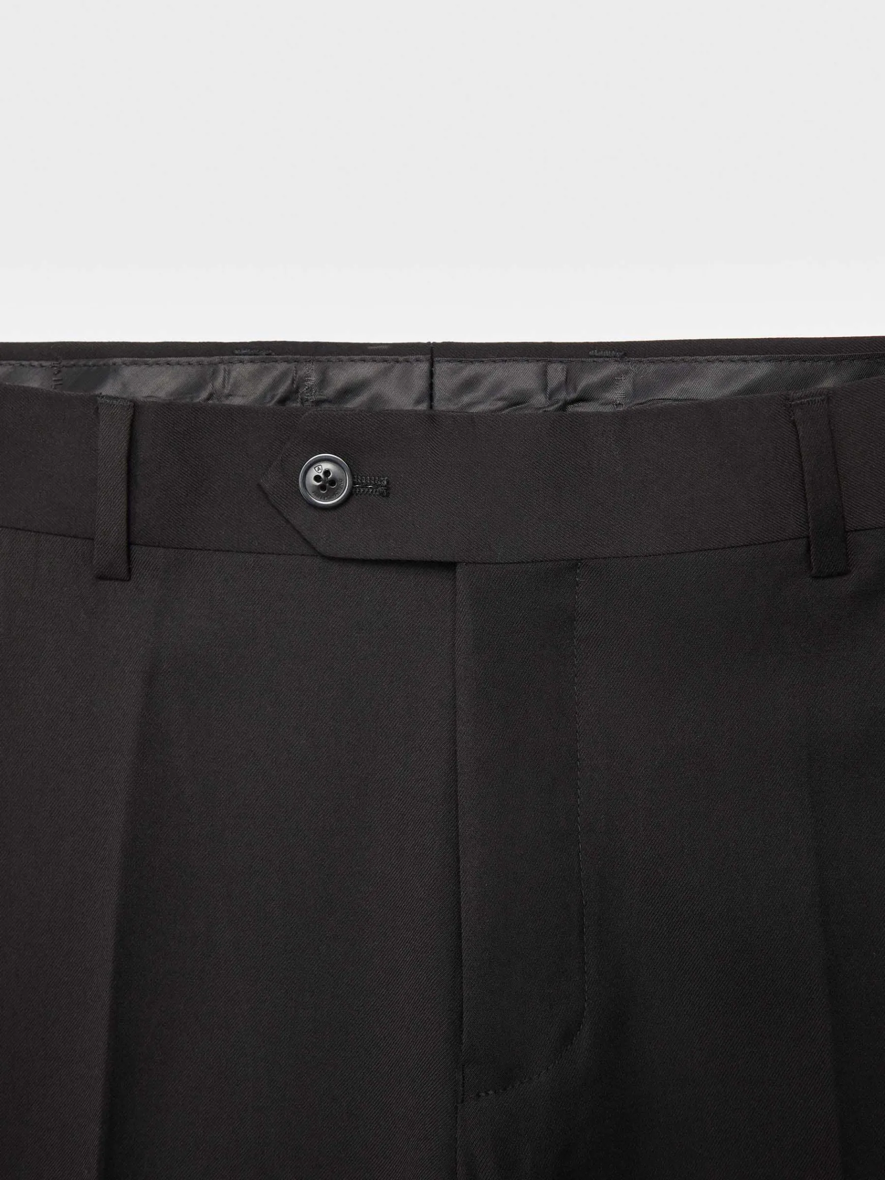 Alvaro Moreno Trajes|Trajes|PANTALON TWILL Negro