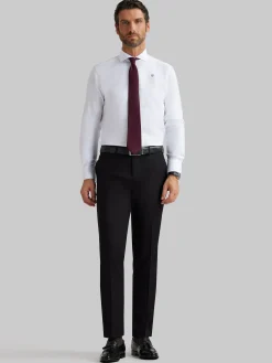 Alvaro Moreno Trajes|Trajes|PANTALON TWILL Negro