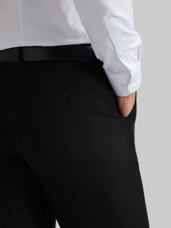 Alvaro Moreno Trajes|Trajes|PANTALON TWILL Negro