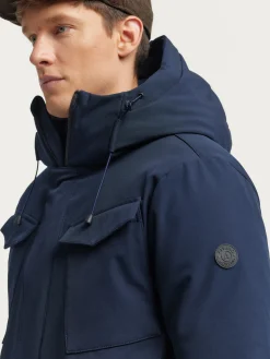 Alvaro Moreno Cazadoras Y Parkas|PARKA BORGIA Azul Marino