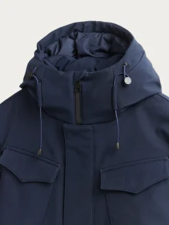 Alvaro Moreno Cazadoras Y Parkas|PARKA BORGIA Azul Marino