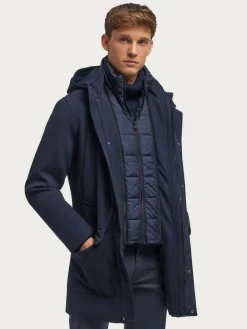 Alvaro Moreno Cazadoras Y Parkas|PARKA HOLLY Azul Marino