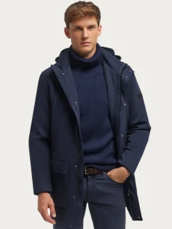 Alvaro Moreno Cazadoras Y Parkas|PARKA HOLLY Azul Marino