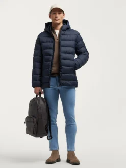 Alvaro Moreno Cazadoras Y Parkas|PARKA LEHMAN Azul Marino