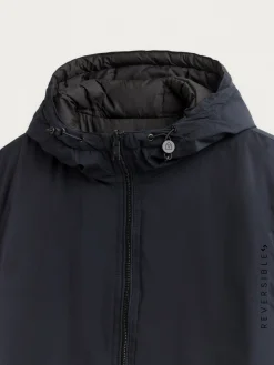 Alvaro Moreno Cazadoras Y Parkas|PARKA RATCHED REVERSIBLE | MARRÓN Azul Marino