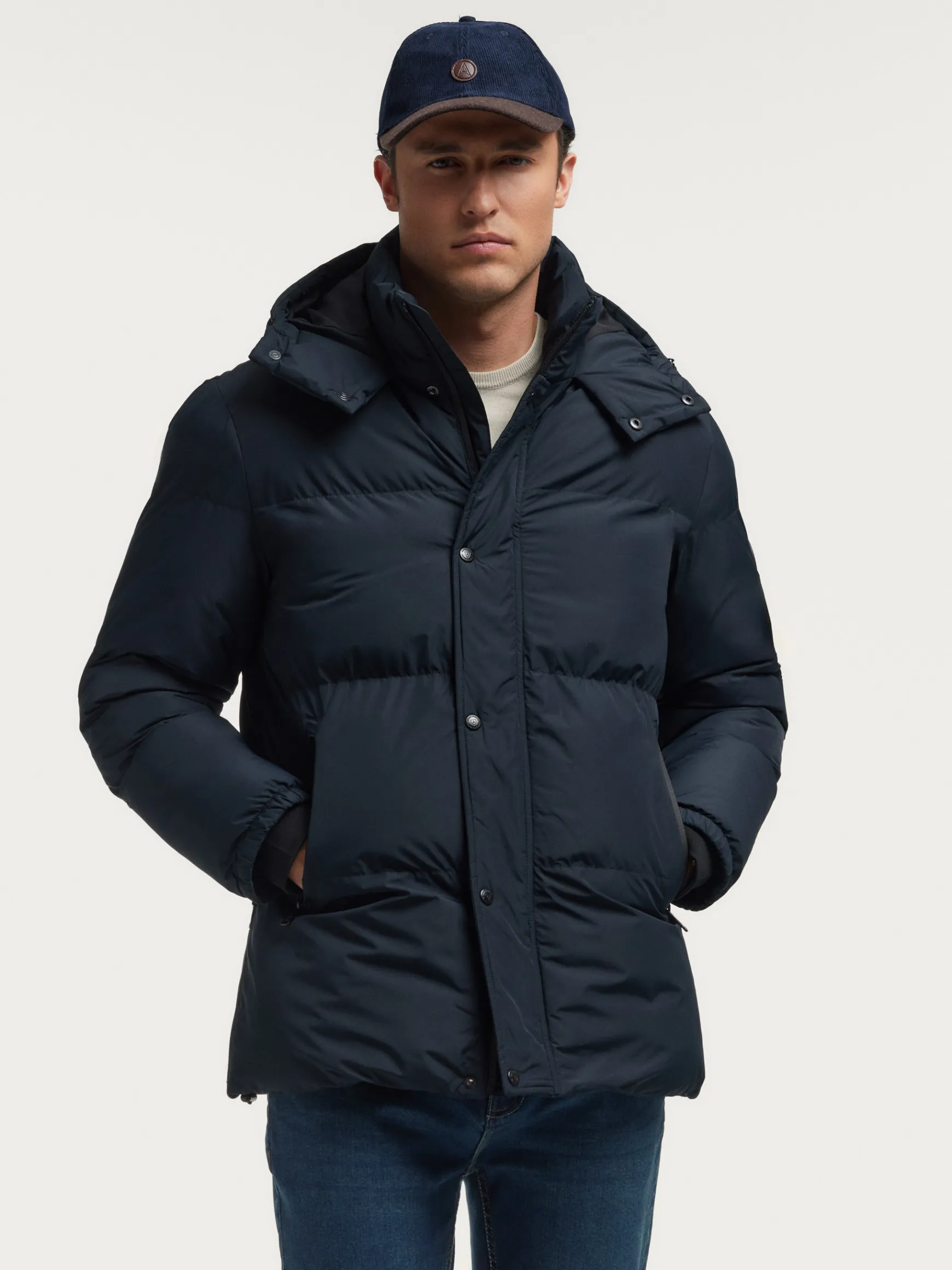 Alvaro Moreno Cazadoras Y Parkas|PARKA RUBRICK Azul Marino