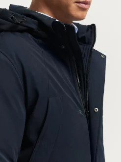 Alvaro Moreno Cazadoras Y Parkas|PARKA SHERMAN Azul Marino