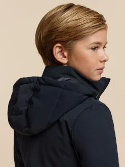Alvaro Moreno Cazadoras Y Chalecos|PARKA SHERMAN KIDS Azul Marino