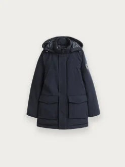 Alvaro Moreno Cazadoras Y Chalecos|PARKA SHERMAN KIDS Azul Marino