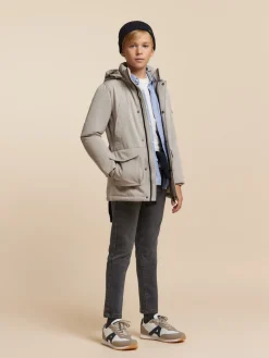 Alvaro Moreno Cazadoras Y Chalecos|PARKA SHERMAN KIDS Crudo