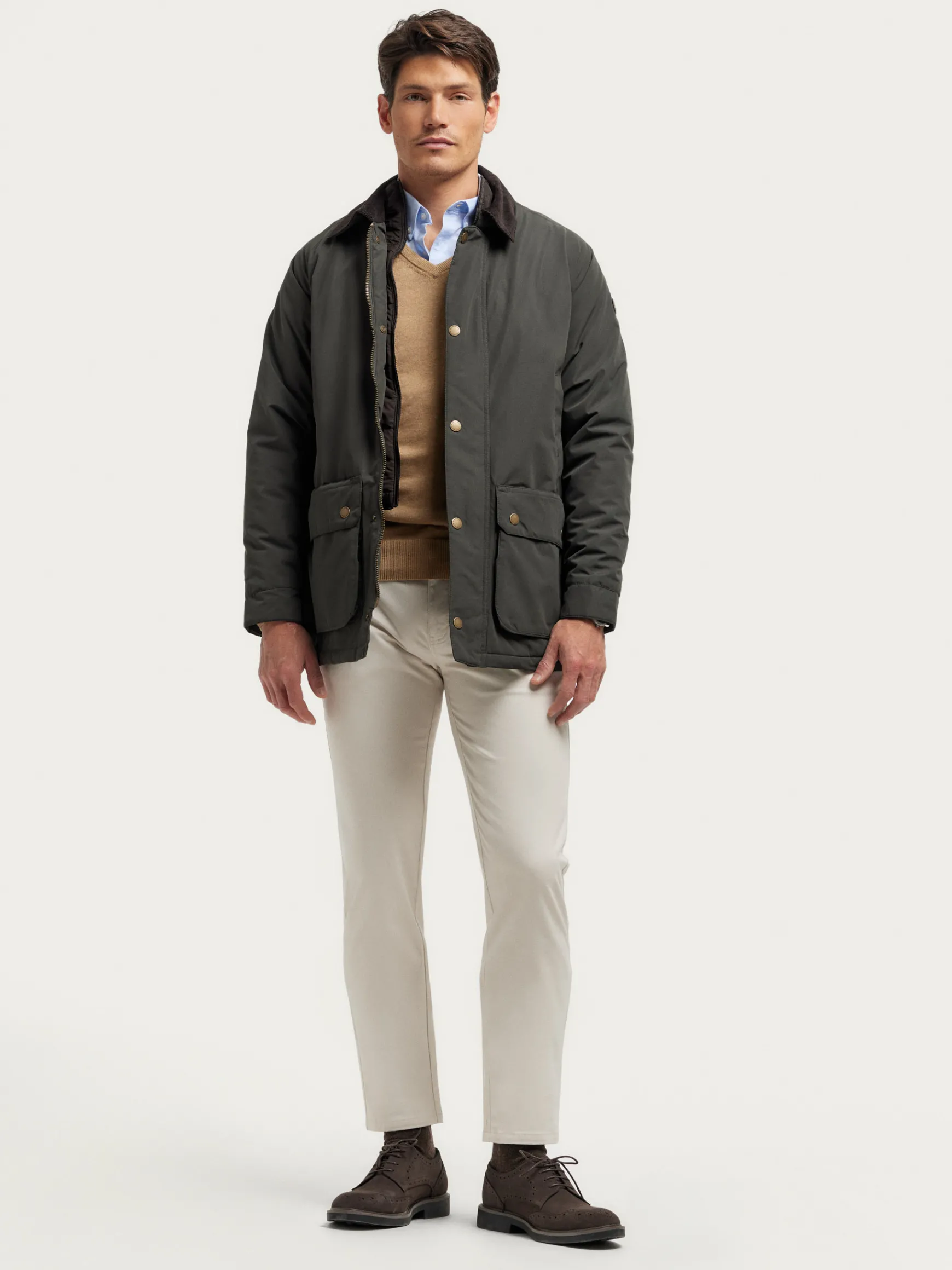 Alvaro Moreno Cazadoras Y Parkas|PARKA TIM Verde