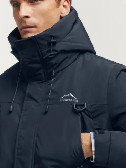 Alvaro Moreno Cazadoras Y Parkas|PARKA TREKKING Azul Marino
