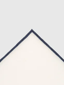 Alvaro Moreno Pañuelos|Pañuelos|PAÑUELO LINO Azul