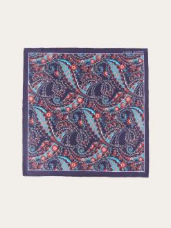 Alvaro Moreno Pañuelos|Pañuelos|PAÑUELO PRINT Azul Marino