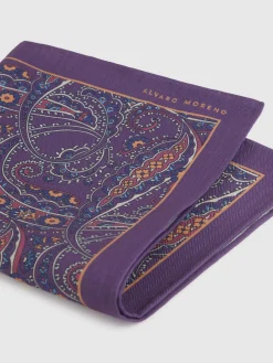 Alvaro Moreno Pañuelos|Pañuelos|PAÑUELO PRINTED Violeta