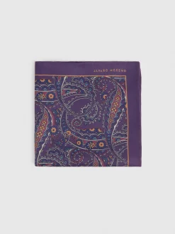 Alvaro Moreno Pañuelos|Pañuelos|PAÑUELO PRINTED Violeta