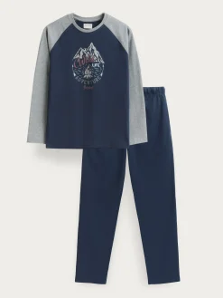 Alvaro Moreno Pijamas|PIJAMA ADVENTURE Azul Marino
