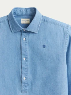 Alvaro Moreno Casual|Poleras|POLERA DENIM Azul