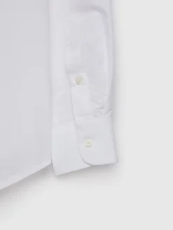Alvaro Moreno Casual|POLERA PIN POINT Blanco