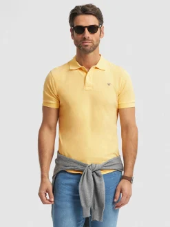 Alvaro Moreno Polos Y Poleras|POLO BASIC Amarillo