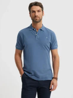 Alvaro Moreno Polos Y Poleras|POLO BASIC Azul