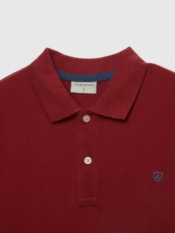 Alvaro Moreno Polos Y Poleras|POLO BASIC Rojo