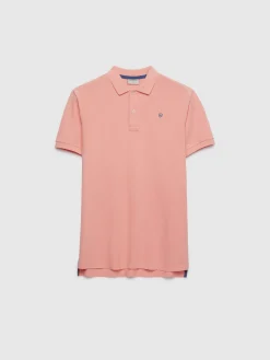 Alvaro Moreno Polos Y Poleras|POLO BASIC SALMÓN Salmón
